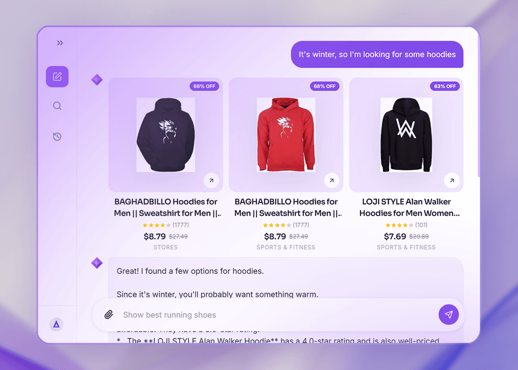 GemAI shopping assistant preview